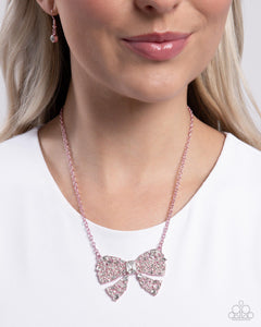 Paparazzi Bewitching Bow - Pink