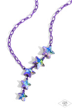 Load image into Gallery viewer, Paparazzi Pink Diamond Star-Crossed Sparkle - Purple
