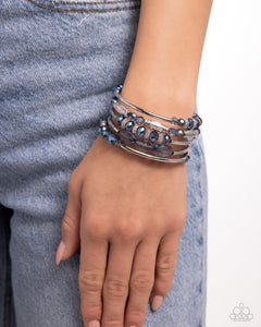 Paparazsi Sassy Stack - Blue