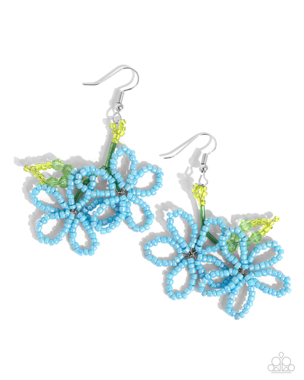 Paparazzi Beaded Blooms - Blue