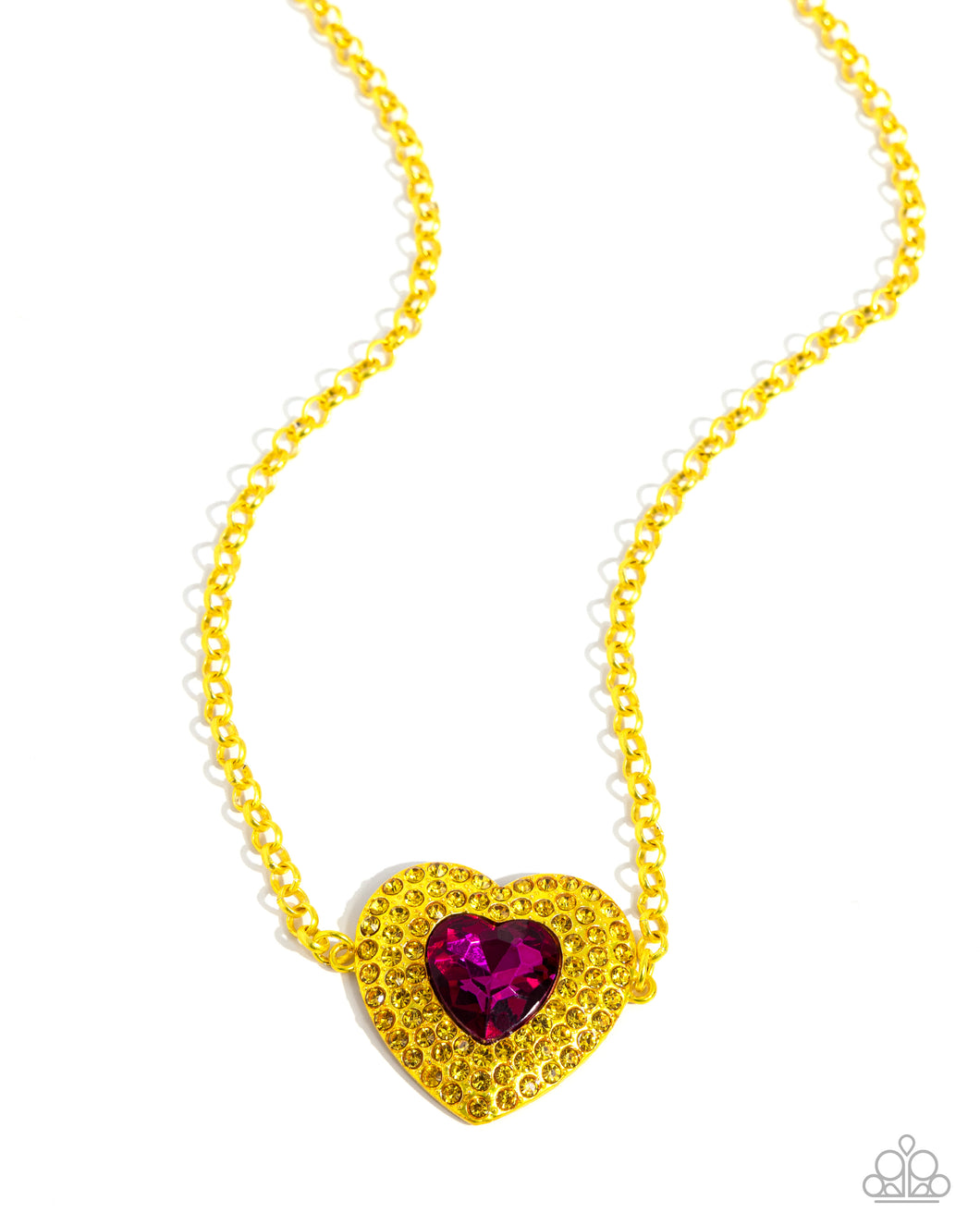 Paparazzi Locket Leisure - Yellow