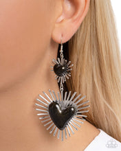 Load image into Gallery viewer, Paparazzi Sunburst Sweethearts - Black
