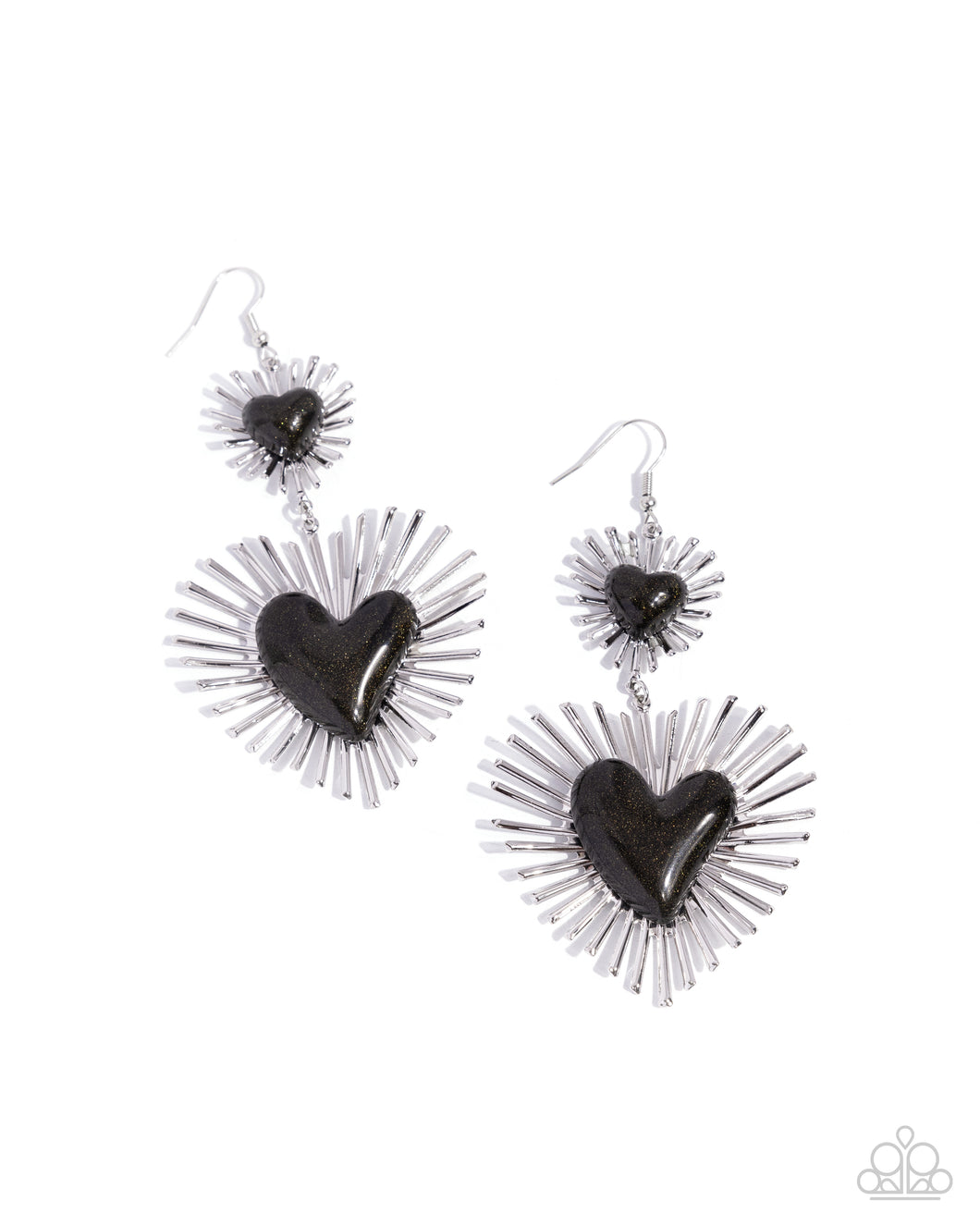 Paparazzi Sunburst Sweethearts - Black