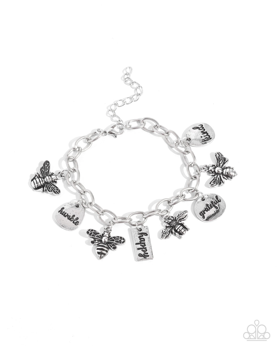 Passionate Compassionate Charm - Silver