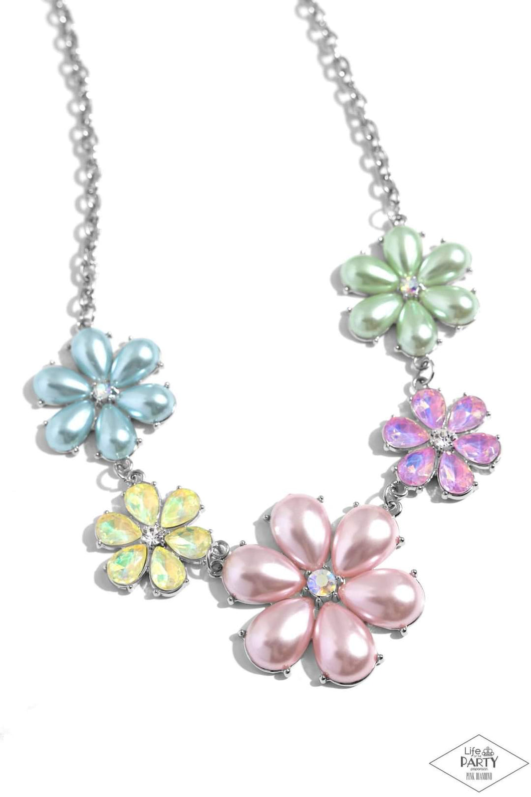 Paparazzi Pink Diamond Exclusive Fiercely Flowering - Multi