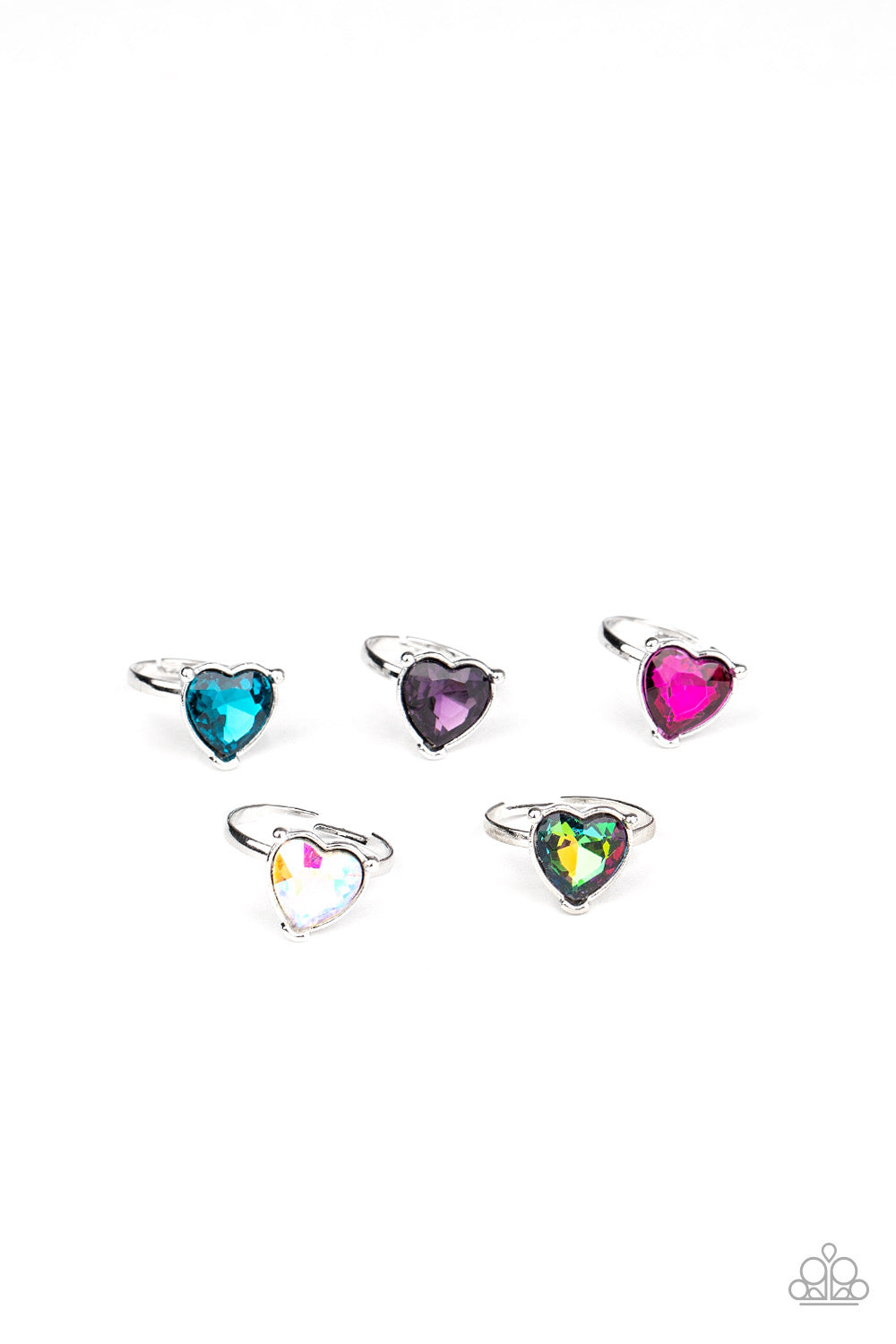 Paparazzi Starlet Shimmer Rings - Hearts