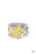 Load image into Gallery viewer, Paparazzi All FLUTTERED Up - Yellow

