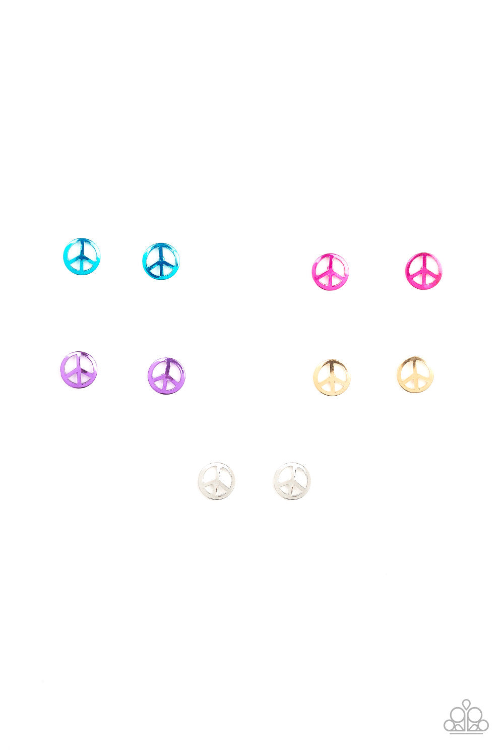 Paparazzi Starlet Shimmer Earrings - PEACE