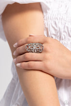 Load image into Gallery viewer, Paparazzi Fabulous Filigree - White
