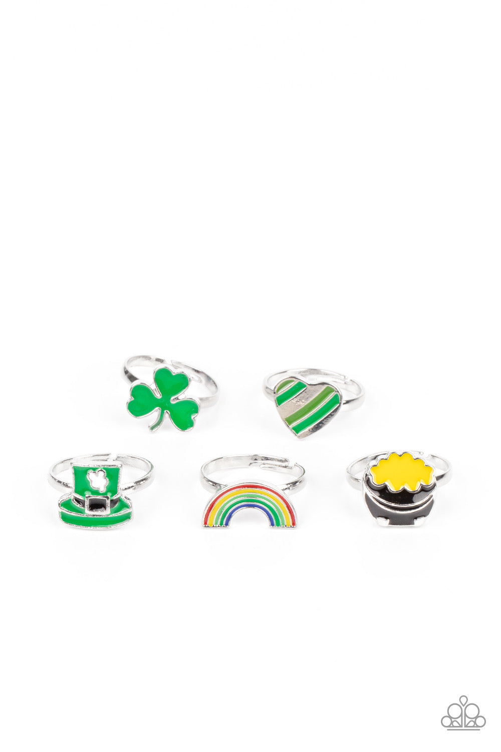 Paparazzi Starlet Shimmer Rings - St. Patrick’s Day