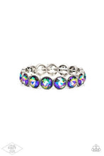 Load image into Gallery viewer, Paparazzi Number One Knockout - Blue Multi Bracelet Pink Diamond Life of the Party Exclusive
